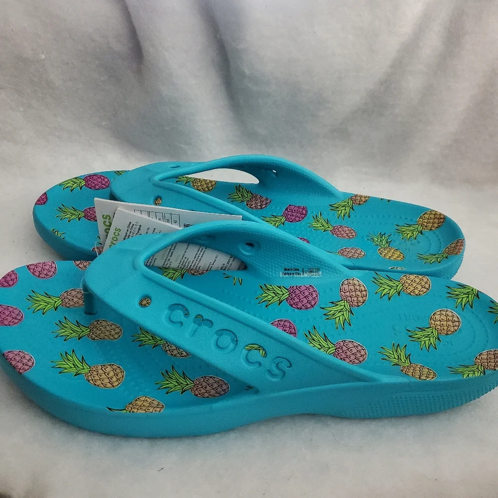 Crocs Men's Baya II Graphic Flip Flops
